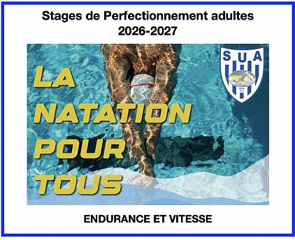 Les stages de natation adultes pour tous